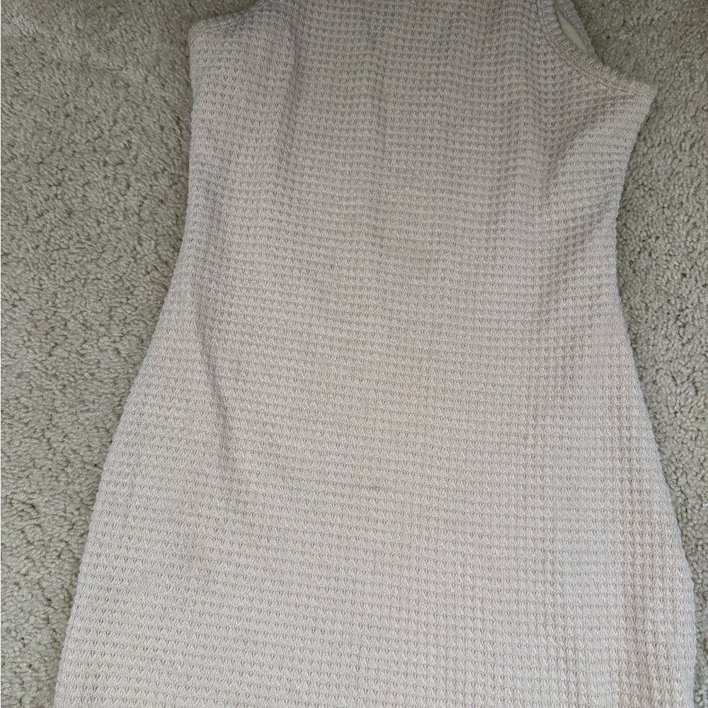 Waffle knit Dress